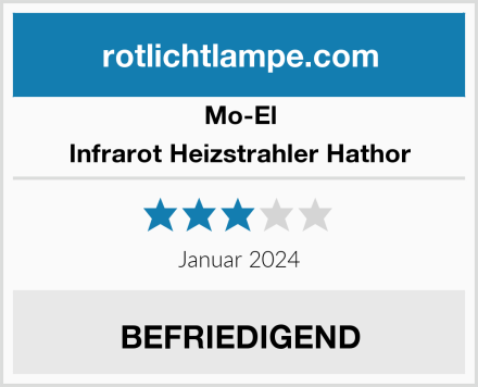 Mo-El Infrarot Heizstrahler Hathor Test