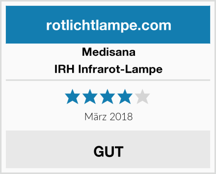 Medisana IRH Infrarot-Lampe Test